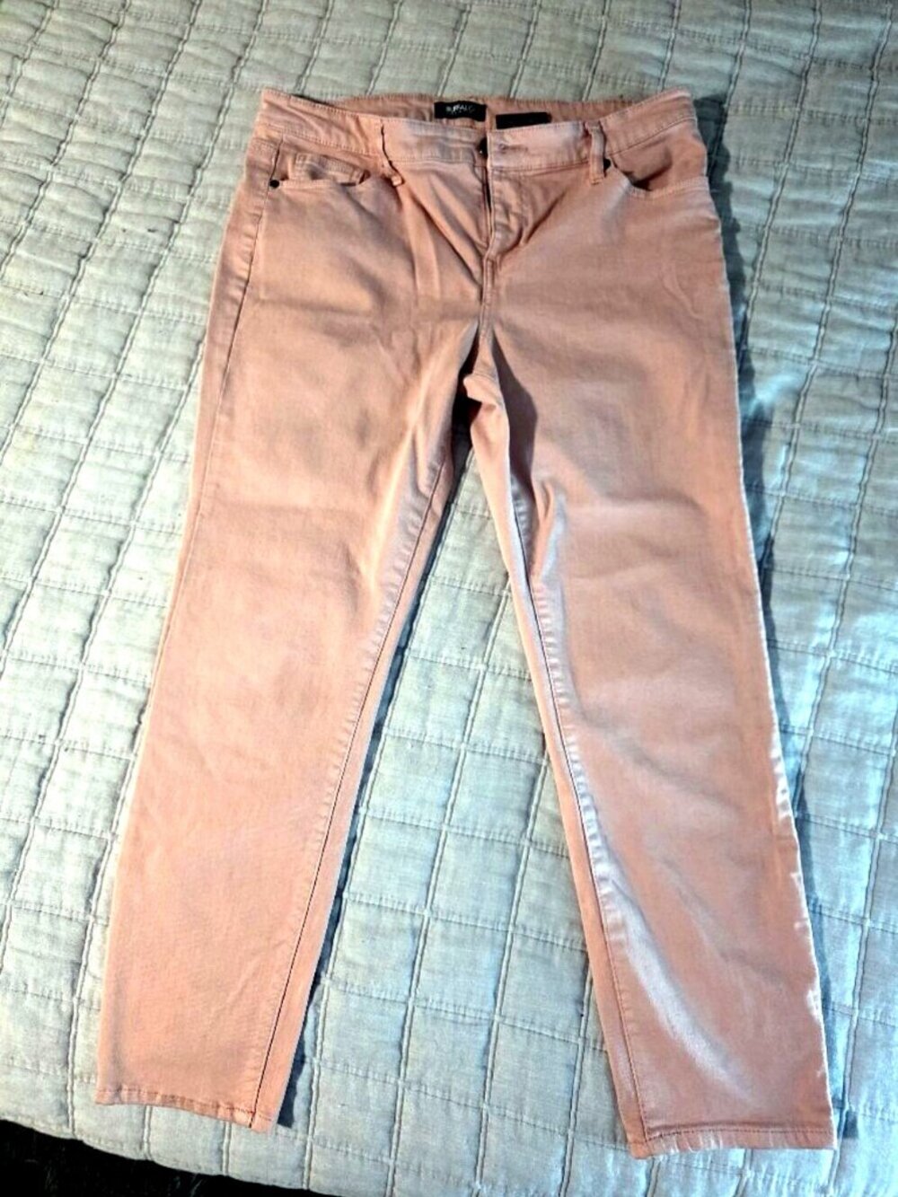 Buffalo David Bitton Dusty Pink Skinny Pants, Stretch, Size 12/32